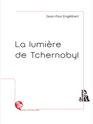 cover image of La lumière de Tchernobyl